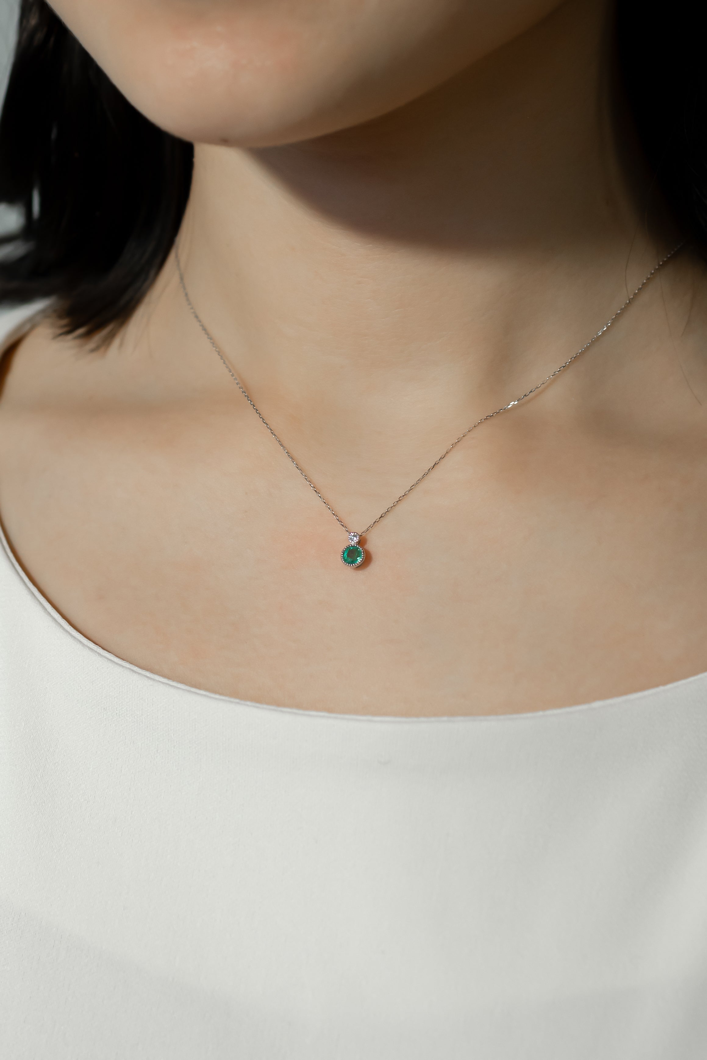 Necklaces – tagged エメラルド – iwaiwa jewellery